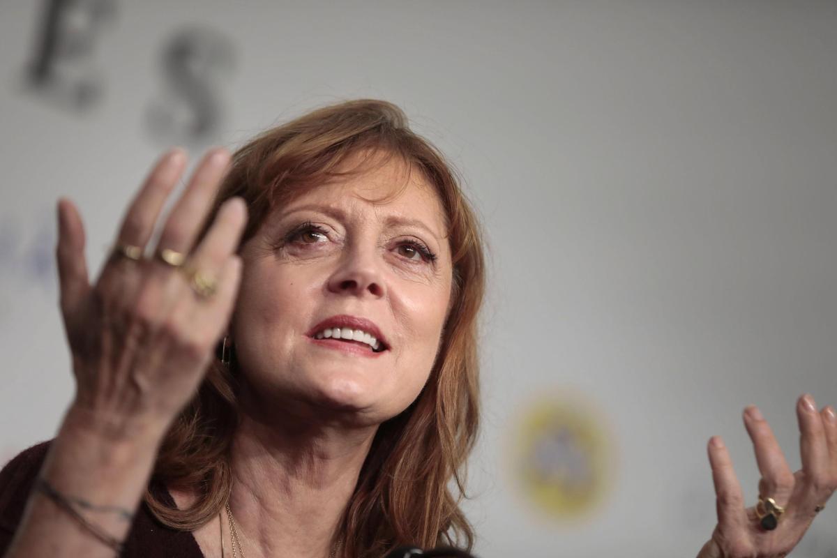 La star Susan Sarandon e l'Italia