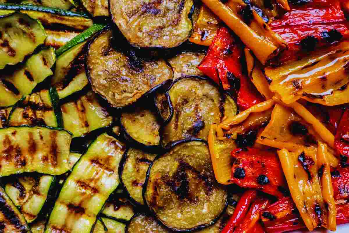 Le verdure grigliate fatte alla perfezione